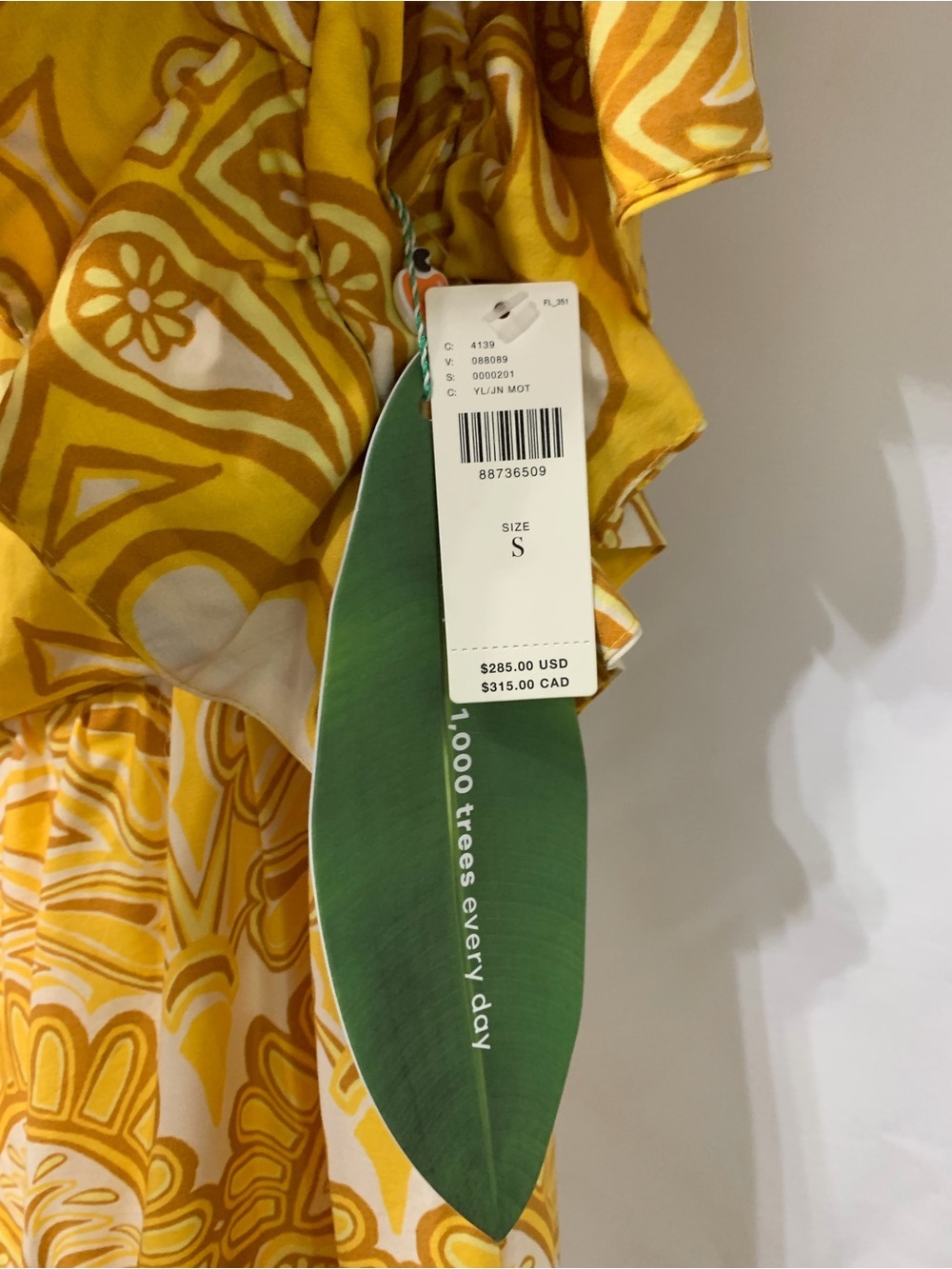 Farm Rio x Anthropologie Anika Tapestry One Shoulder Maxi Dress - Picture 3 of 4